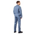 Куртка мужская летняя «Пилот» серо-синяя