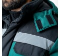 Куртка мужская зимняя «Молоток» зеленая 