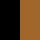 Черный-коричневый