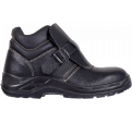 Ботинки СВАРЩИК с МП шерст. мех юфтевые ПУ/нитрил